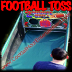 florida arcade game football toss game