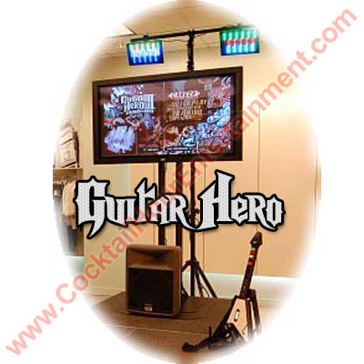 arcade game guitar hero party