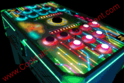 florida arcade light button game
