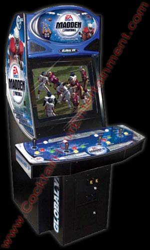 madden football arcade game rental